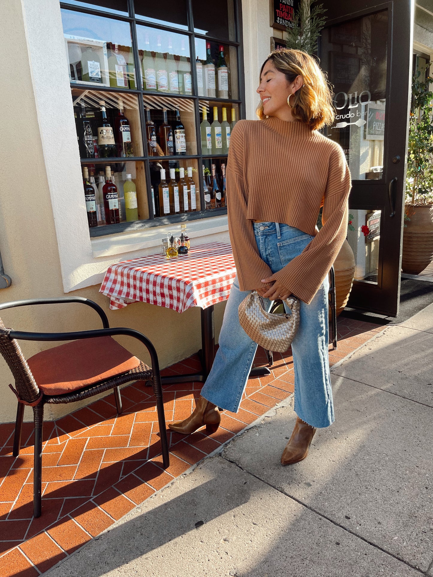 Just Black | High Rise Utility Wide Leg