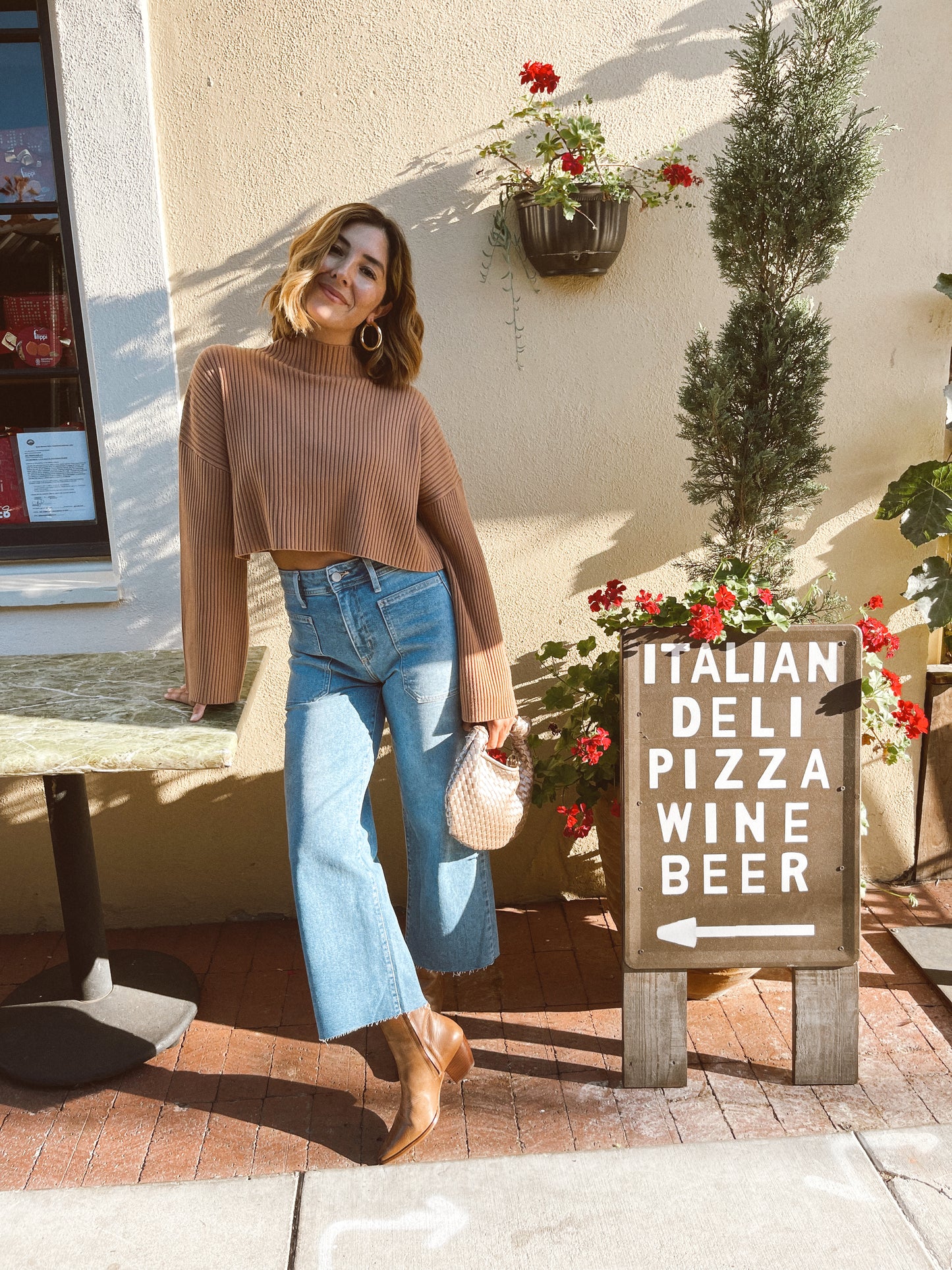 Just Black | High Rise Utility Wide Leg
