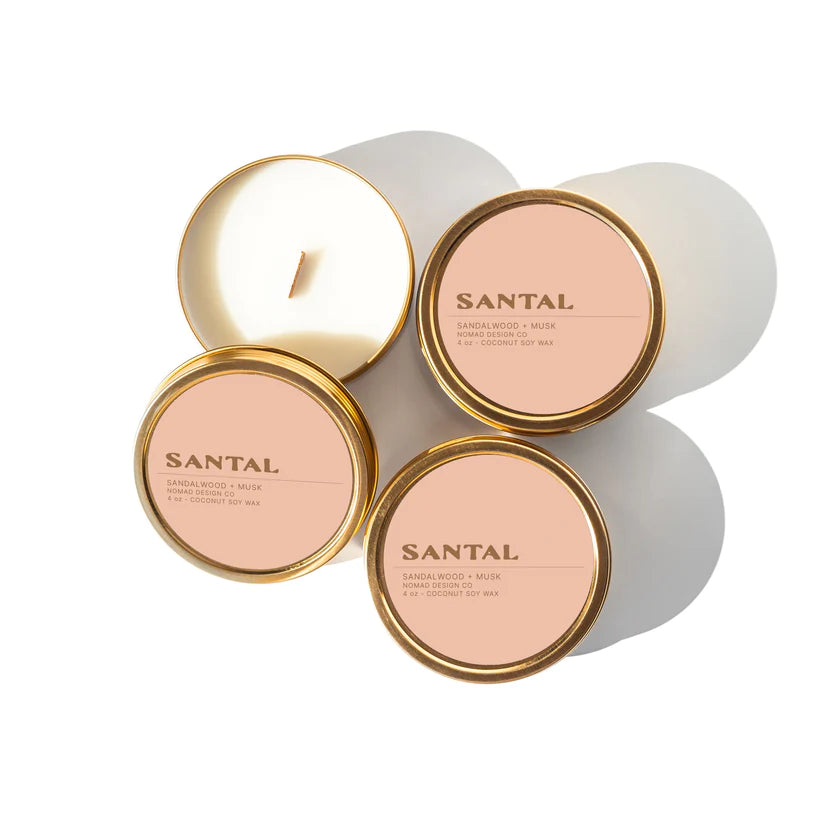 Nomad Design Co - Santal Travel Tin Candle
