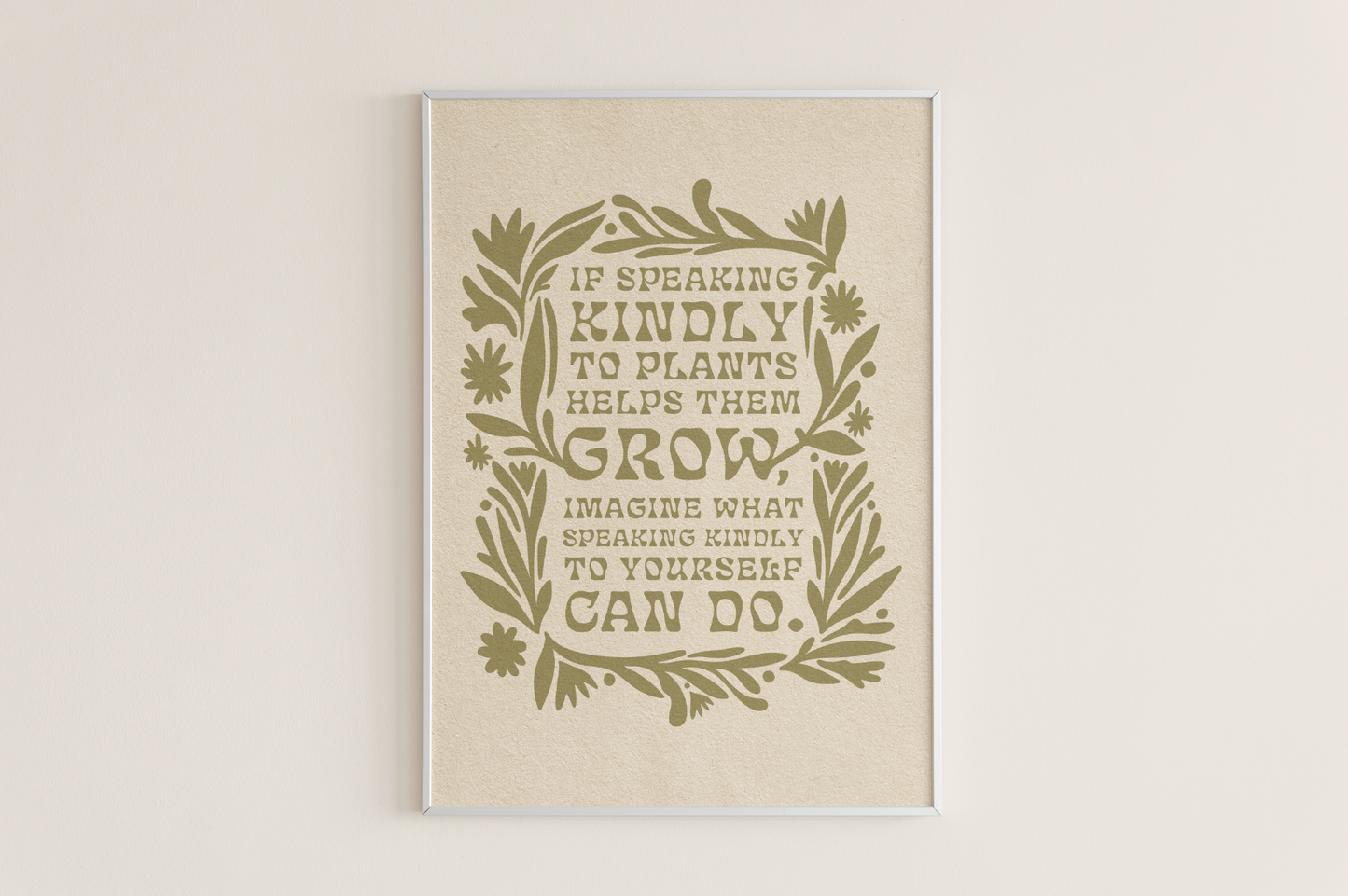 Speaking Kindly - Print: 5x7 / Multicolor