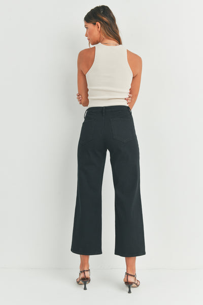 Just Black Denim I Trouser Wide Leg