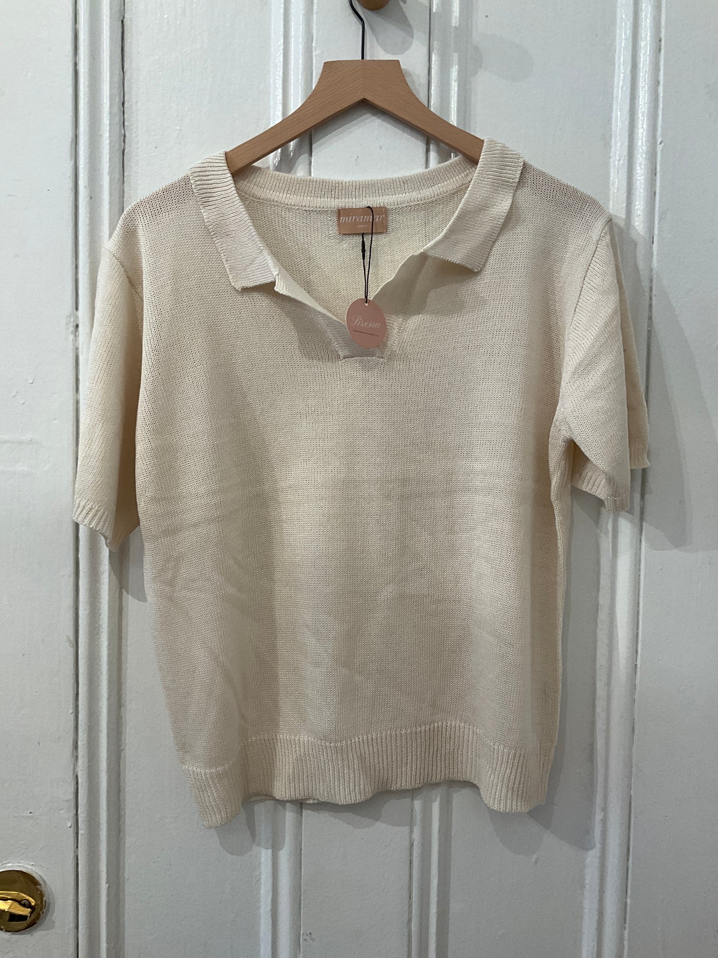 Oxford sweater top