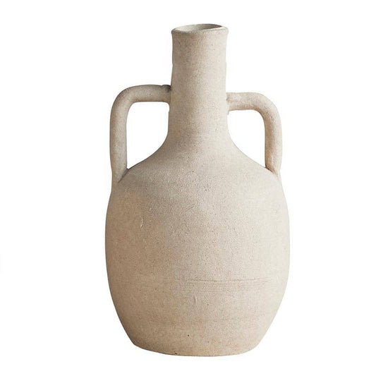 47th & Main (Creative Brands) - Cream Terracotta Vase