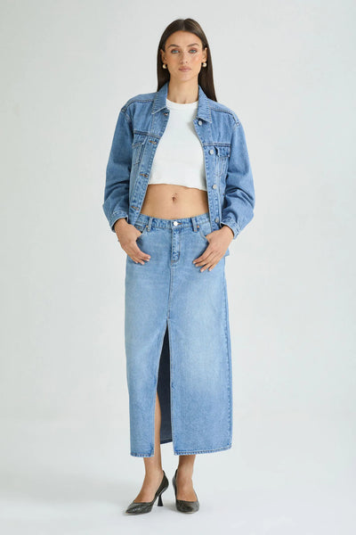 Abrand Jeans I 99 Low Maxi Skirt Sylvie