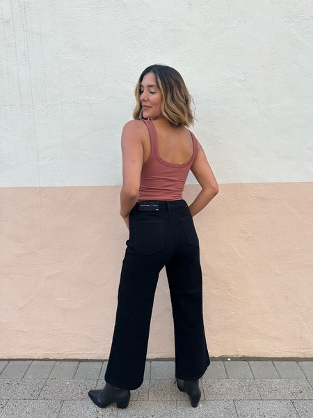 Just Black Denim I Trouser Wide Leg