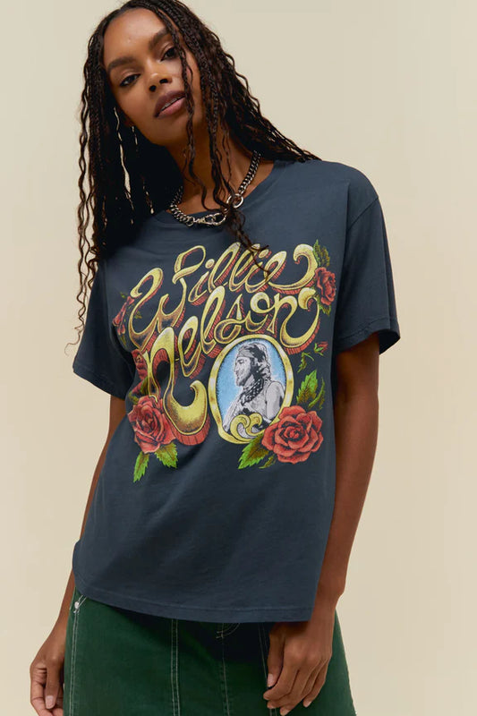 Daydreamer I Willie Nelson Rosie Frame Tee
