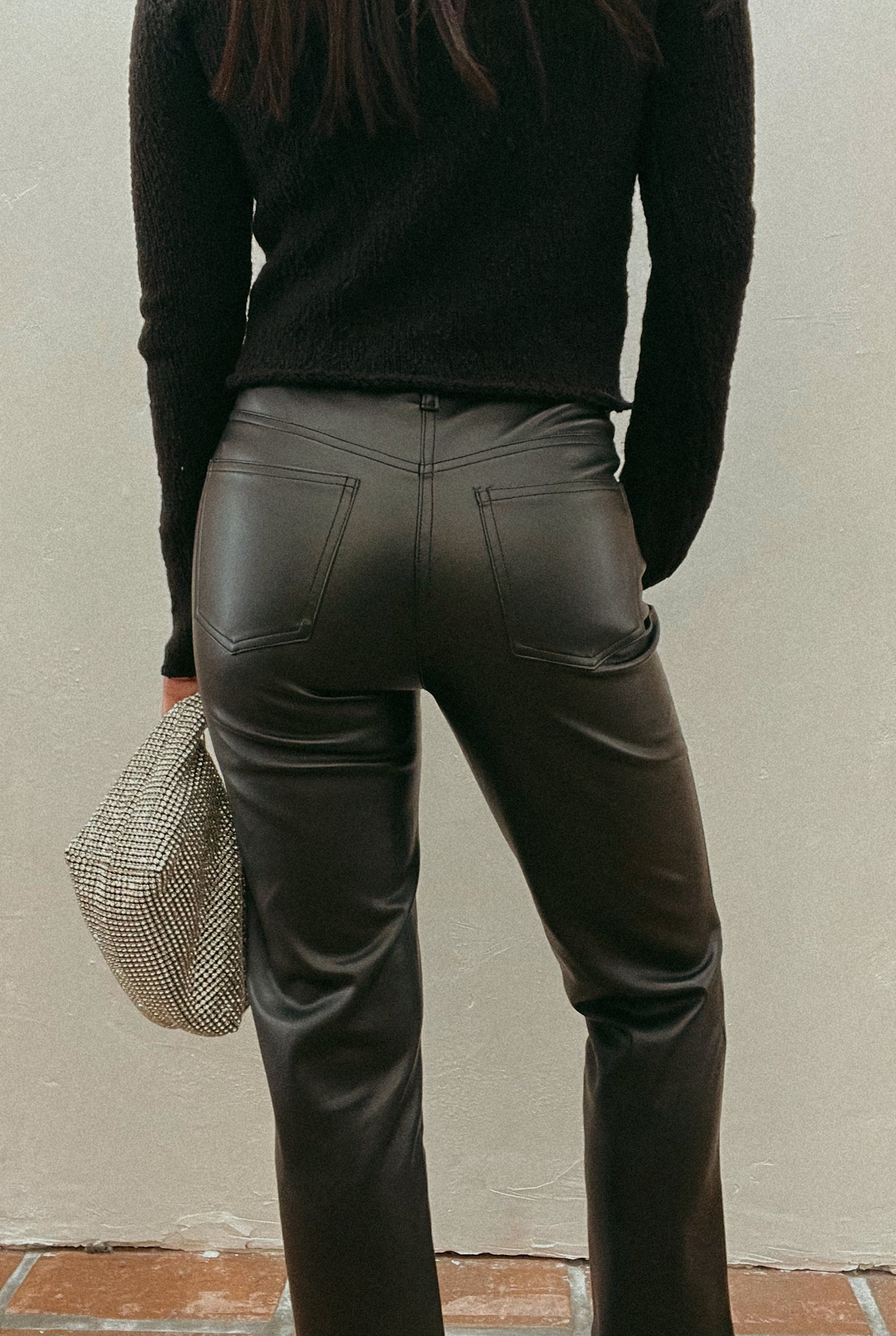 Naomi Vegan Leather Pant
