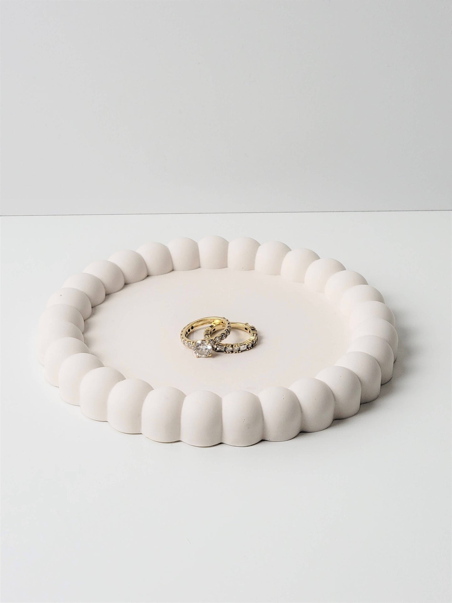 Three Springs Candle Co. - Mochi Donut Small bubble Jewelry trinket tray | dish