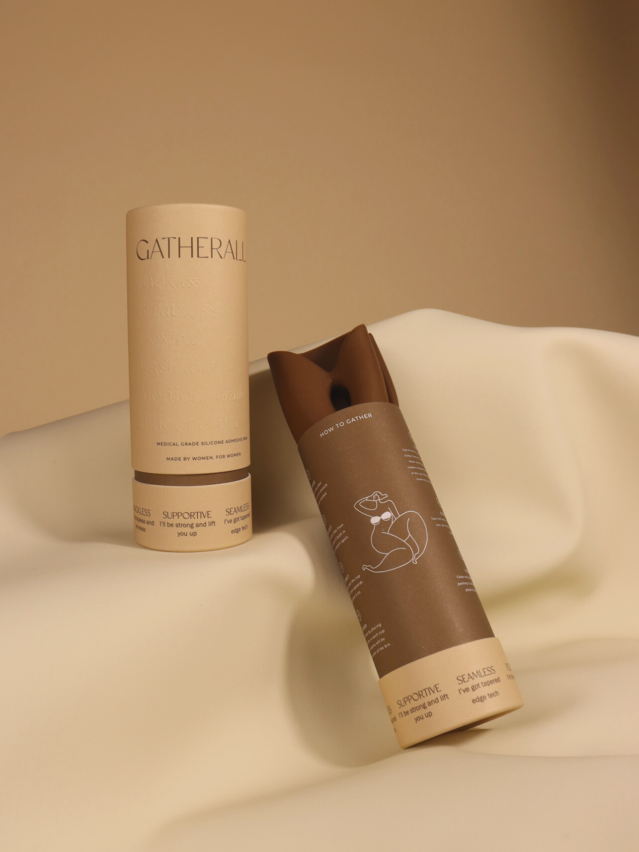 GATHERALL - Gatherall Bra: Cup B / Latte