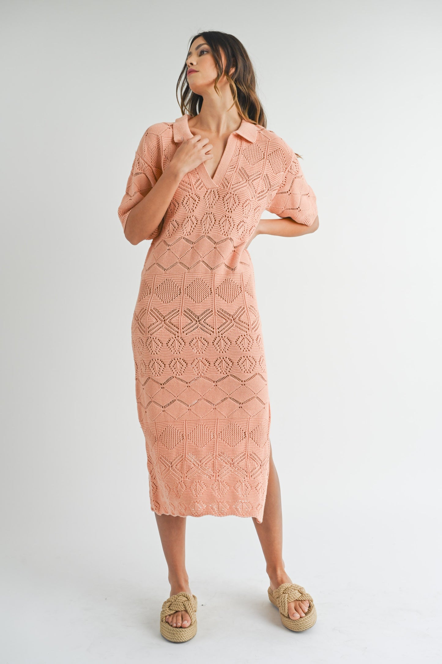 Palma Crochet Dress
