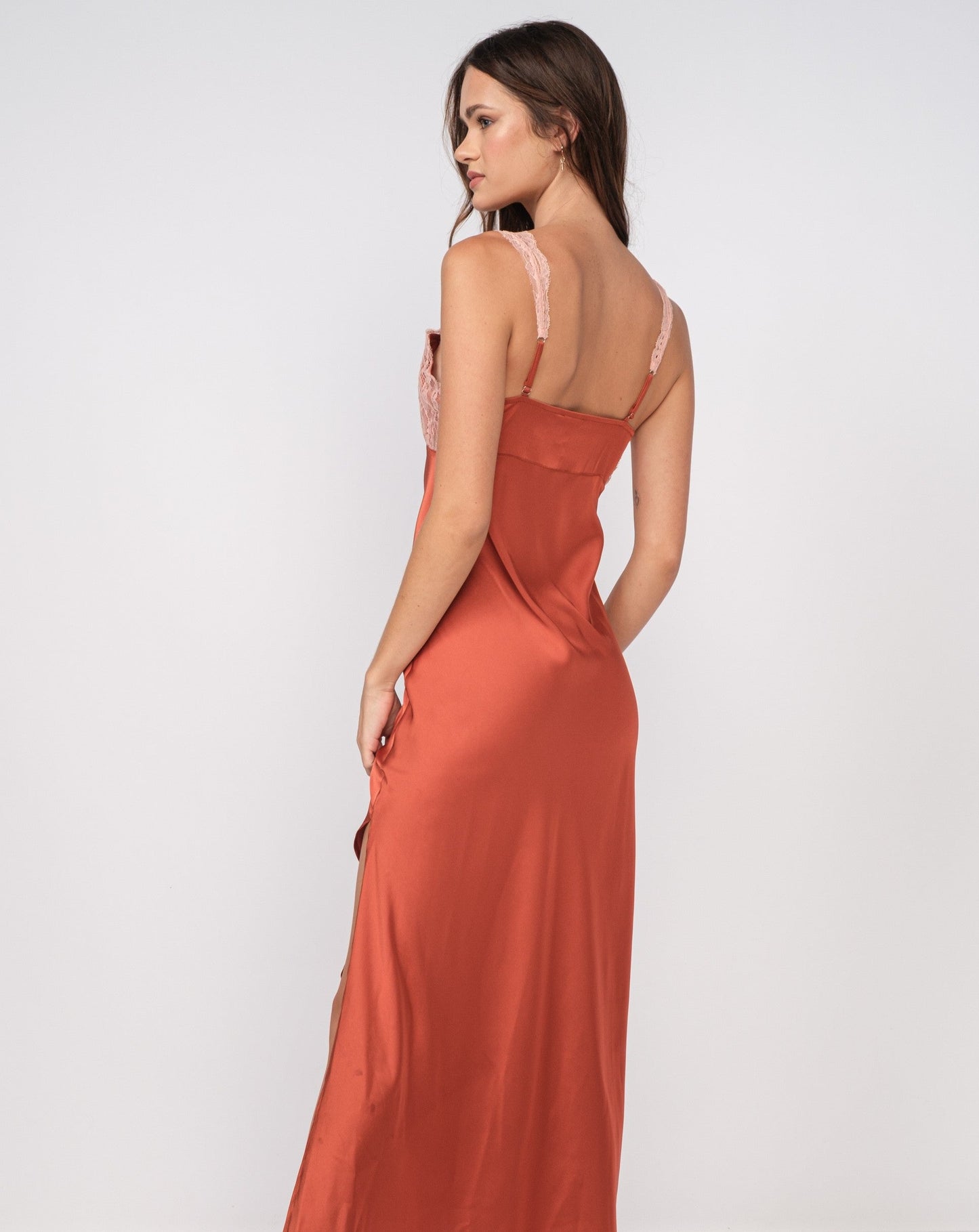 Sofia Satin Dress