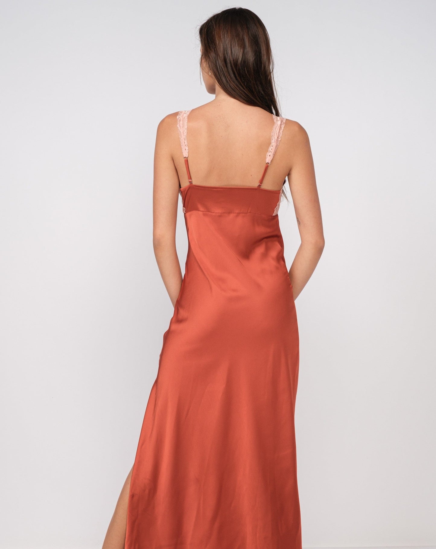 Sofia Satin Dress