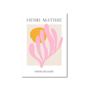 Peechy - Pink Matisse Print