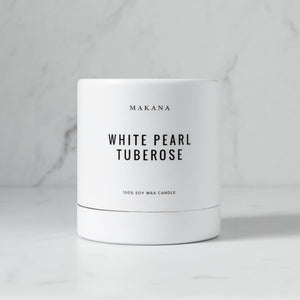 Makana - White Pearl Tuberose - Classic Candle 10 oz