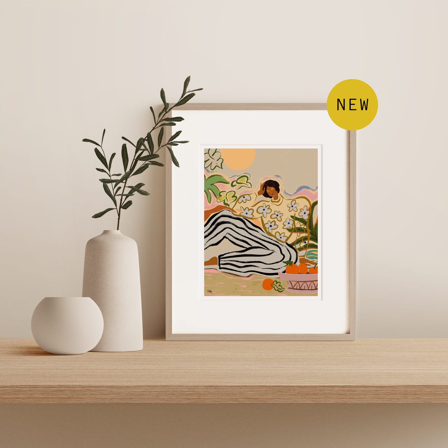Someday Studio - Lazy Days Print