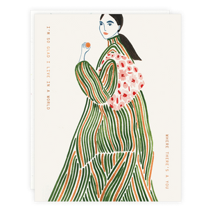 Someday Studio - Green Coat Lady