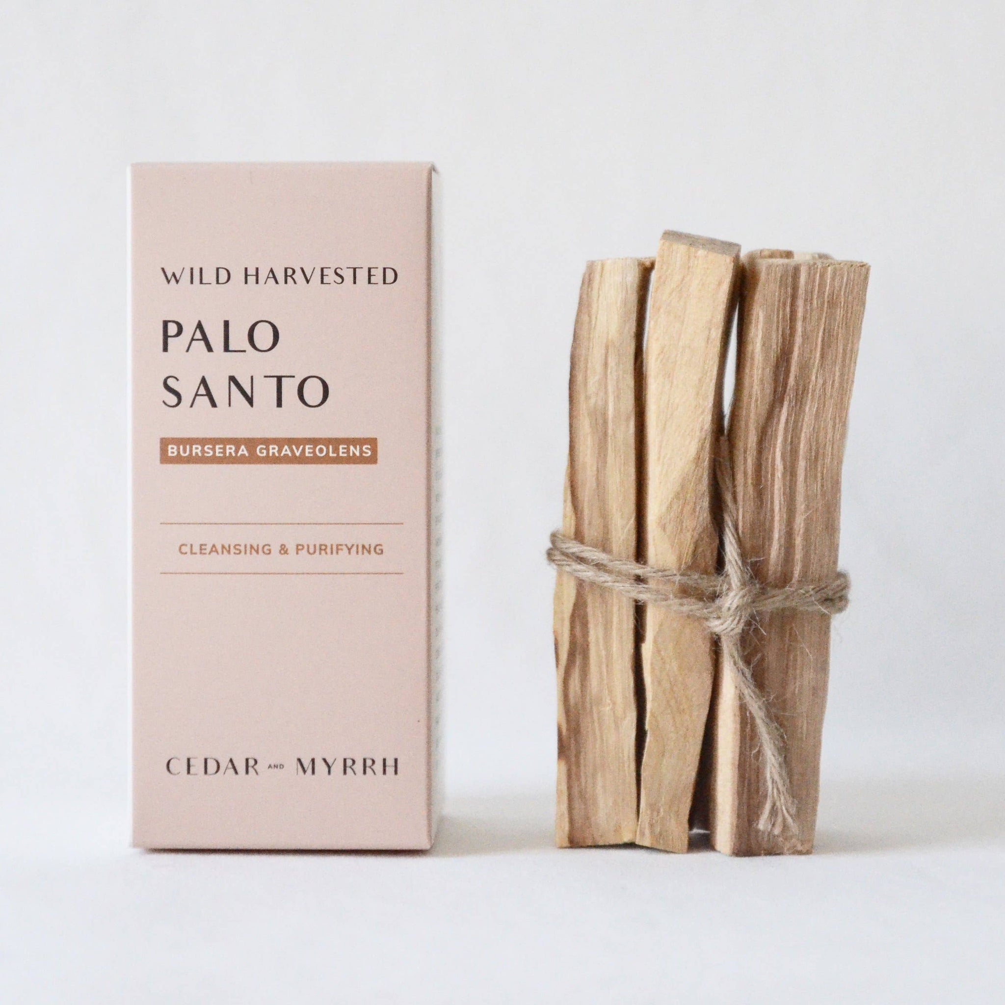 Cedar and Myrrh - [Burning Ritual] Palo Santo Sticks From Peru