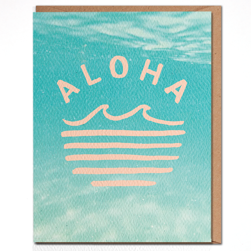 Daydream Prints - Aloha Card