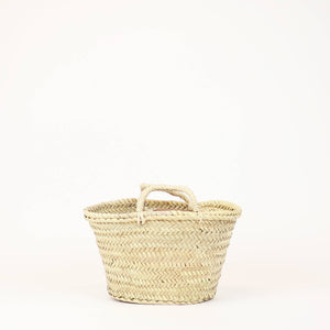 SOCCO Designs - Straw Bag - Miami French Market Basket (Small)