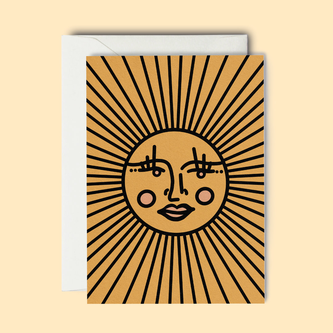 The SoulShine Co. - Sunshine Face - Greeting Card