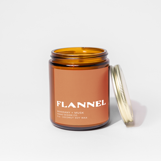 Nomad Design Co - Flannel Candle - The Fall Collection
