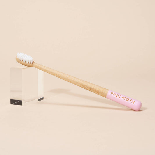 Pink Moon - Bamboo Toothbrush - Adults