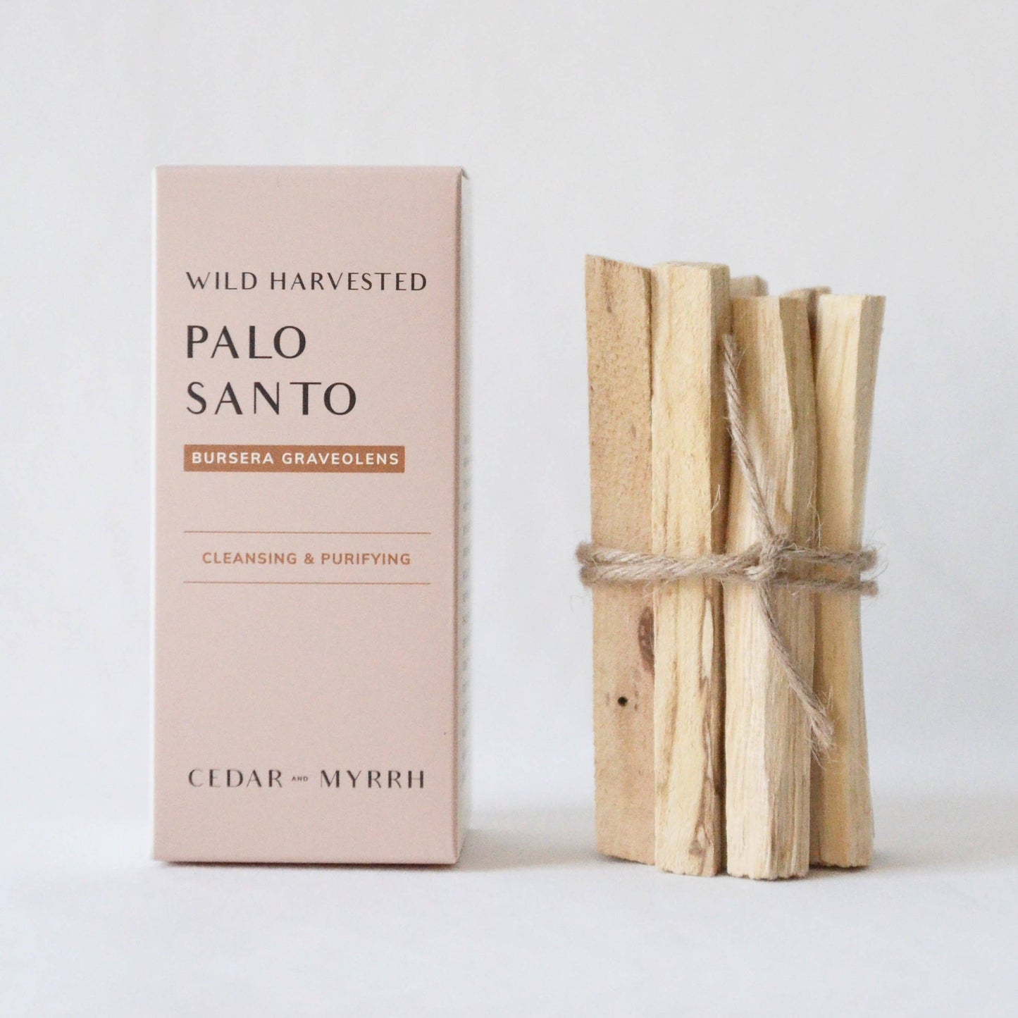 Palo Santo Sticks From Ecuador: Cedar and Myrrh