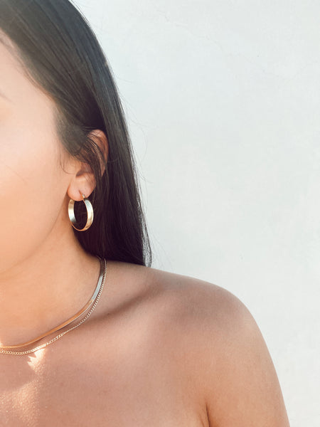 Gia Herringbone Necklace
